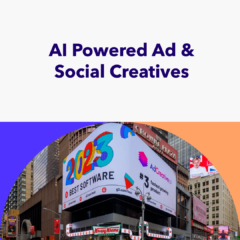 Artificial Intelligence powered Ad & Social Creatives