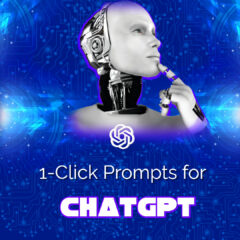 Prompt. Click. Valuable content in seconds.