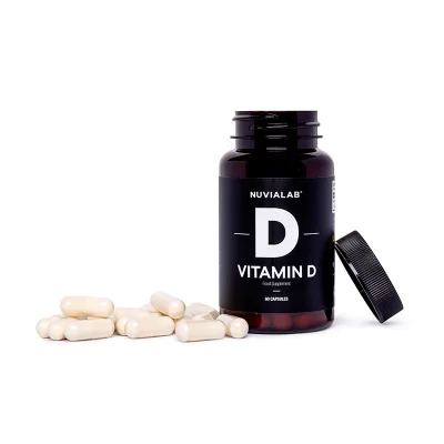 NuviaLab Vitamin D es un suplemento dietético avanzado que utiliza la tecnología Liposovit-D3®